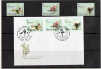 Prodam znamke in pismo Barjanske rastline