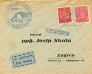 Prvi polet Ljubljana-Zagreb 1933