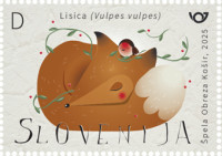 SLOVENIJA 2025 - (MI.1691)  LISICA  "D"