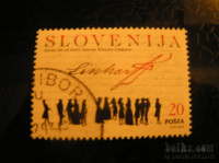 Slovenija - 1 znamka , A.T. Linhart , l.1995