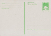SLOVENIJA 1992 DRŽAVNI GRB ** Št. 4 ** dopisnica