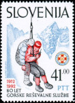 SLOVENIJA 1992 GORSKA REŠEVALNA SLUŽBA ** Mi 24 ** znamka