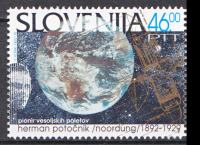 SLOVENIJA 1992 HERMAN POTOČNIK VESOLJE ASTRONOMIJA ** Mi 34 ** znamka