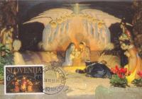 SLOVENIJA 1992 Maximum Carta - Božič 6 sit