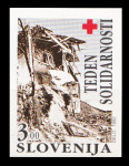 SLOVENIJA 1992 SOLIDARNOST ** Mi ZD2 ** doplačilnica SAMOLEPILNA