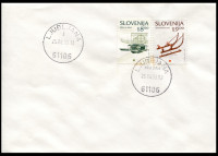 SLOVENIJA 1993 DEDIŠČINA MLIN SANI ** Mi 65/66 ** OPD-FDC 2 (M01)