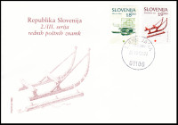 SLOVENIJA 1993 DEDIŠČINA MLIN SANI ** Mi 65/66 ** OPD-FDC (M012)