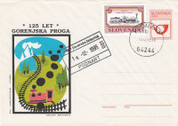 SLOVENIJA 1995 - Gorenjska proga - železnica - zasebni OPD