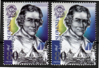 SLOVENIJA 1997 OSEBNOSTI ŠKOF BARAGA ** različni odtenek modre