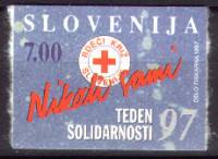 SLOVENIJA 1997 SOLIDARNOST ** Mi ZD14 ** doplačilnica SAMOLEPILNA