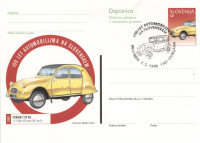 SLOVENIJA 1998 AVTOMOBILI CITROEN ** Št. 43 * dopisnica (žig PRVI DAN)