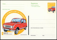 SLOVENIJA 1998 AVTOMOBILI RENAULT 4 GTL ** Št. 45 ** dopisnica