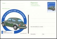 SLOVENIJA 1998 AVTOMOBILI VOLKSWAGEN 1200J ** Št. 44 ** dopisnica