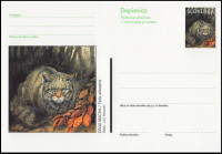 SLOVENIJA 1998 DIVJA MAČKA ŽIVALI ** Št. 36 ** dopisnica