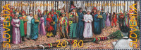 SLOVENIJA 1998 - folklora maske - Borovo gostüvanje