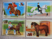 SLOVENIJA 1999 KONJI ŽIVALI FAVNA ** 4x maksimum karta (M01)