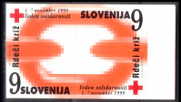 SLOVENIJA 1999 SOLIDARNOST ** Mi ZD19/20 ** doplačilnica SAMOLEPILNA