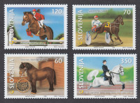 SLOVENIJA 1999 - živali - konji - lipicanec - ljutomerski kasač