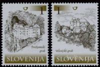 SLOVENIJA 2000 - Gradovi 1 sit nežigosani znamki