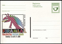 SLOVENIJA 2001 RAZSTAVA FIRAMLA ** št. 75 ** dopisnica