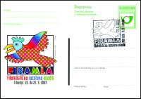 SLOVENIJA 2003 FIRAMLA TRBOVLJE ** Št. 92 ** dopisnica (žig prvi dan)