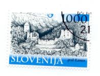 SLOVENIJA 2003 - Grad KAMEN 1000 sit žigosana znamka