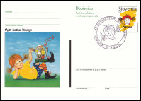 SLOVENIJA 2004 PIKA NOGAVIČKA ** Št. 103 ** dopisnica (žig prvi dan)