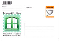 SLOVENIJA 2011 PETO OKNO ** Št. 136 ** dopisnica