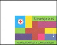 SLOVENIJA 2011 SOLIDARNOST ** Mi ZD65 ** doplačilnica SAMOLEPILNA