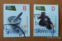 SLOVENIJA 2013/2014 figuralna vaza možnar žigosani znamki