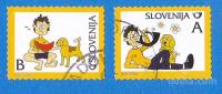 SLOVENIJA 2013 Poštar Pavli žigosani znamki