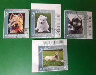 Slovenija 2014 Psi osebne žigosane znamke