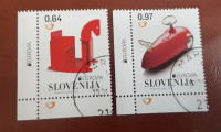Slovenija 2015 Europa Cept žigosani znamki