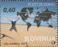 SLOVENIJA 2015 - (MI.1153)  POSTCROSSING