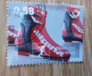 SLOVENIJA 2015 Smučarski čevlji Alpina žigosana znamka