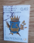 SLOVENIJA 2016 Ilirsko kraljestvo Ilirska Bistrica grb žigosana znamka