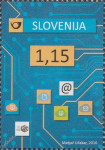 SLOVENIJA 2016 - (MI.1234)  25 LET POŠTE SLOVENIJE