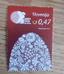 SLOVENIJA 2016 OIDFA čipke žigosana znamka