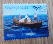 SLOVENIJA 2016 Tonera Euromed Postal žigosana znamka