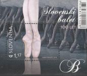 SLOVENIJA 2018 - (blok 113)  100 LET SLOVENSSKEGA BALETA