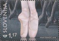 SLOVENIJA 2018 - (MI.1348)  100 LET SLO BALETA