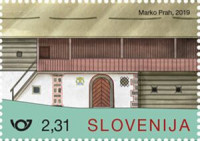 SLOVENIJA 2019 - (MI.1396)  NACETOVA HIŠA V ŠKOFJI LOKI