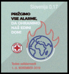 SLOVENIJA 2019 SOLIDARNOST ** doplačilnica SAMOLEPILNA