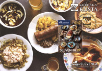 SLOVENIJA 2021 EUROMED POSTAL ** maksimum karta (M01)