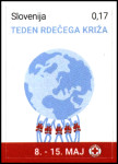 SLOVENIJA 2022 RDEČI KRIŽ ** doplačilnica SAMOLEPILNA (COVID-19)