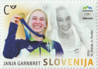 SLOVENIJA 2024 - (MI.1661)  JANJA  GARNBRET