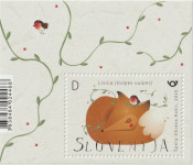 SLOVENIJA 2025 - (blok 168)  LISICA  "D"