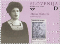 SLOVENIJA 2025 - (MI.1668)  MINKA SKABERNE  "D"