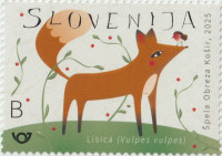 SLOVENIJA 2025 - (MI.1689)  LISICA  "B"