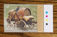Slovenija 452 cestna vozila parizar vprega barvna lestvica ** (max)
